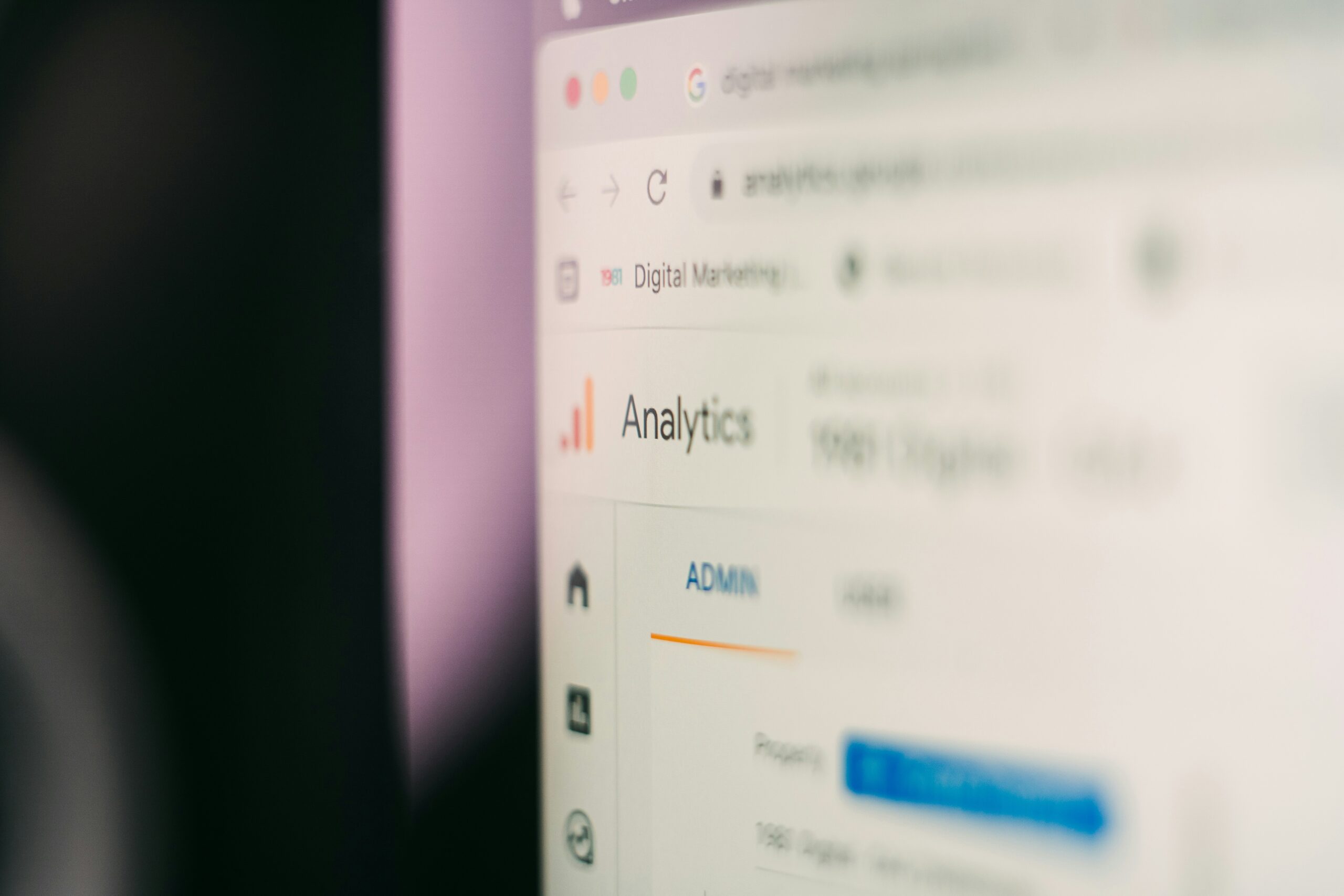 Tableau de bord Google Analytics affichant la croissance du trafic organique de PayFlow